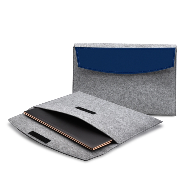 Sustainable 15" Laptop Sleeve (Gray) - Sustainable 15" Laptop Sleeve (Gray) - Image 9 of 9