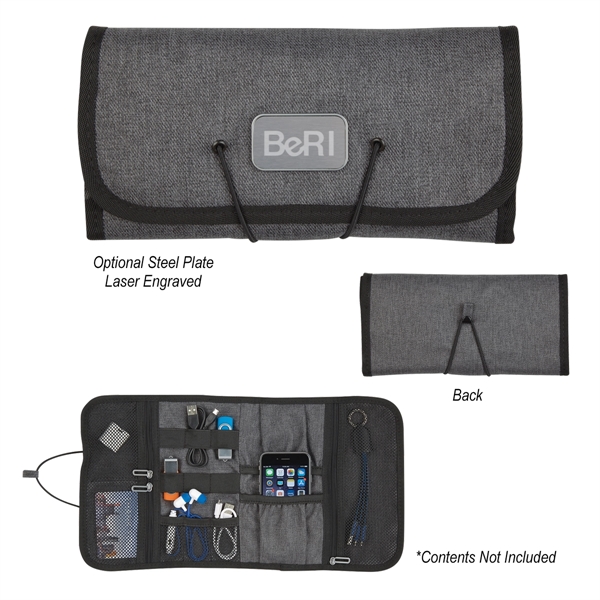 BrandCharger® Phantom Travel & Tech Organizer - BrandCharger® Phantom Travel & Tech Organizer - Image 4 of 6