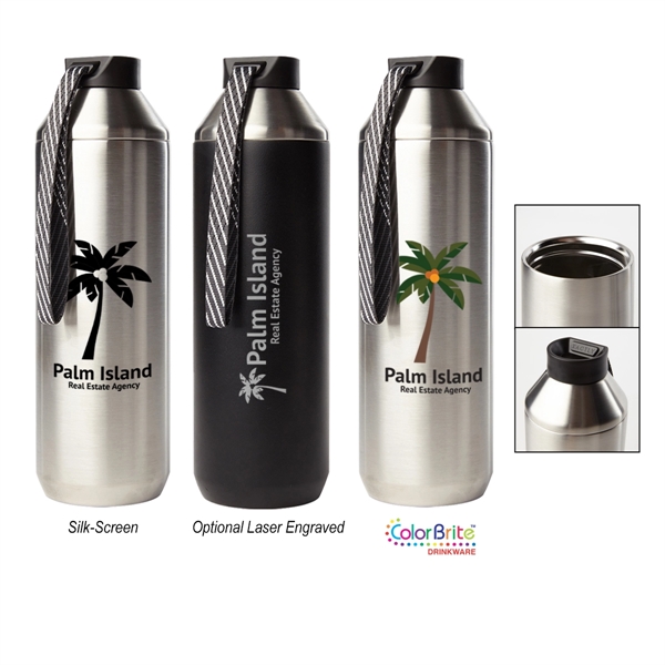 20 oz Stainless Steel Water Bottle