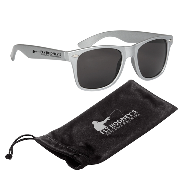 Malibu Sunglasses With Microfiber Pouch - Malibu Sunglasses With Microfiber Pouch - Image 0 of 0