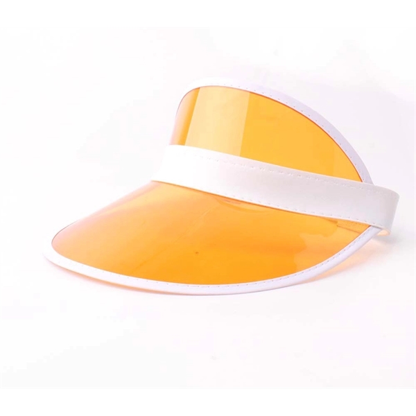 Sun Protection PVC Visor Cap - Sun Protection PVC Visor Cap - Image 2 of 6