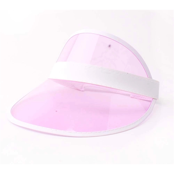 Sun Protection PVC Visor Cap - Sun Protection PVC Visor Cap - Image 3 of 6