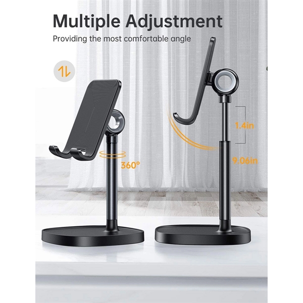 Angle Height  Adjustable Phone Stand for Desk - Angle Height  Adjustable Phone Stand for Desk - Image 2 of 5