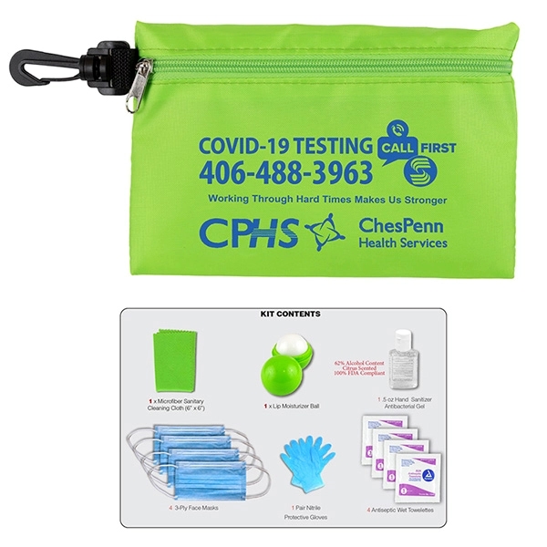 Ariel 12 Piece First Aid Safety Kit in Zipper Pouch with - Ariel 12 Piece First Aid Safety Kit in Zipper Pouch with - Image 5 of 20
