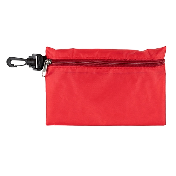 Ariel 12 Piece First Aid Safety Kit in Zipper Pouch with - Ariel 12 Piece First Aid Safety Kit in Zipper Pouch with - Image 16 of 20