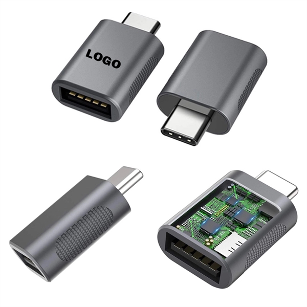 Zinc Alloy Type-C Adapter - Zinc Alloy Type-C Adapter - Image 0 of 2