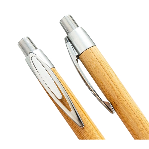 Retractable Bamboo Pen - Retractable Bamboo Pen - Image 2 of 2