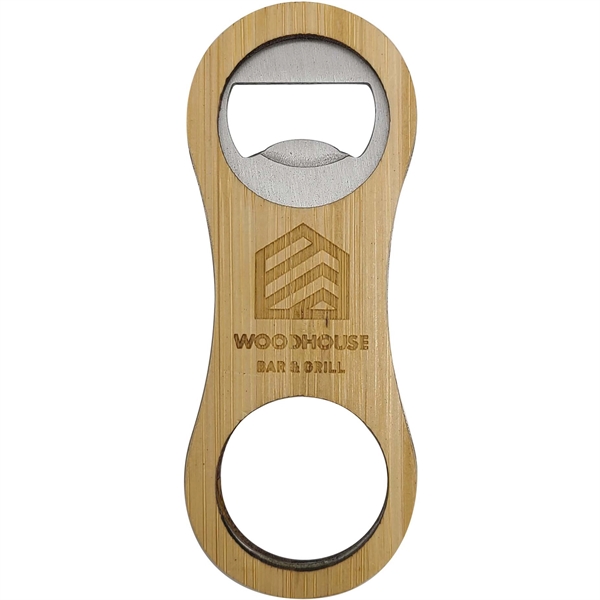 Bamboo Bottle Opener - Bamboo Bottle Opener - Image 1 of 1