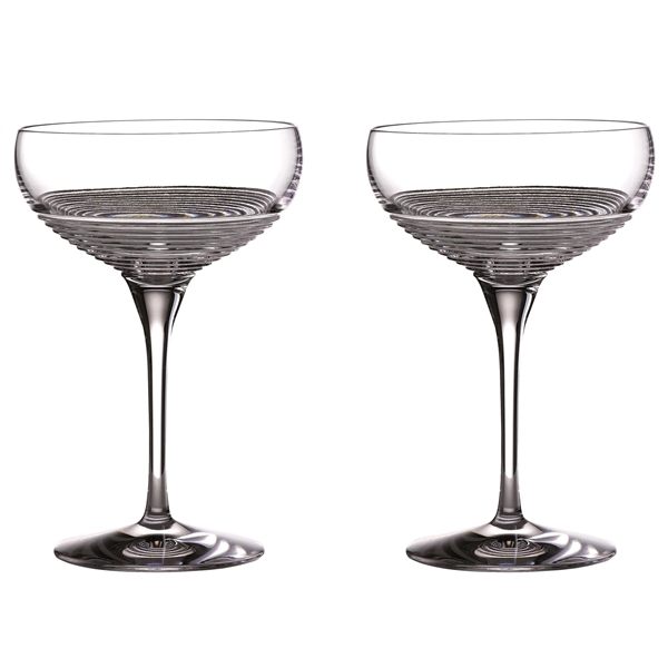 Waterford Mixology Circon Coupe Large 10.6 OZ Set/2 - Waterford Mixology Circon Coupe Large 10.6 OZ Set/2 - Image 0 of 0