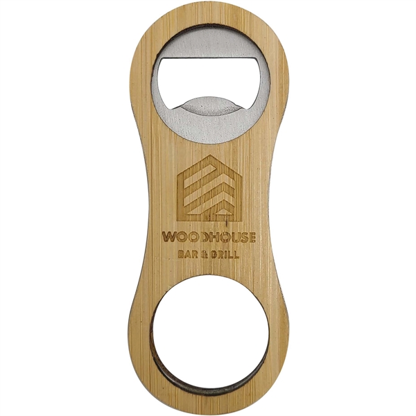 Bamboo Bottle Opener - Bamboo Bottle Opener - Image 1 of 1