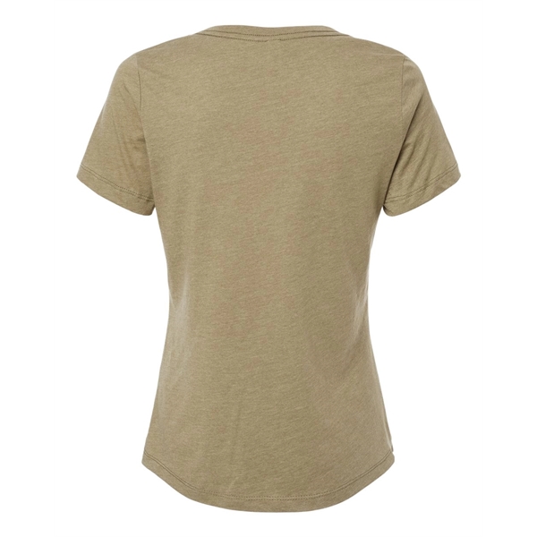 BELLA + CANVAS Women's Relaxed Heather CVC V-Neck Tee - BELLA + CANVAS Women's Relaxed Heather CVC V-Neck Tee - Image 18 of 26