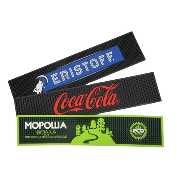 Custom Logo Rubber Bar Mat Soft PVC - Custom Logo Rubber Bar Mat Soft PVC - Image 0 of 3