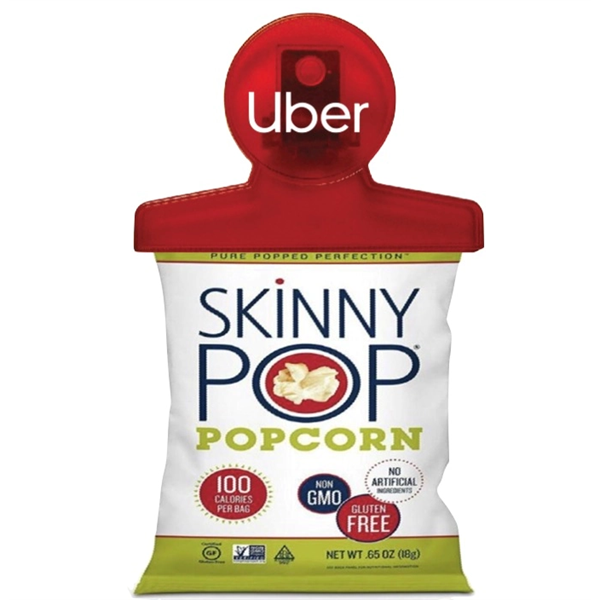 Chip Clip with Popcorn Bag - Chip Clip with Popcorn Bag - Image 0 of 2