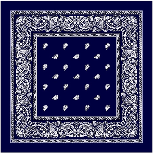 Cotton Multi-Purpose Paisley Bandana - Cotton Multi-Purpose Paisley Bandana - Image 3 of 6