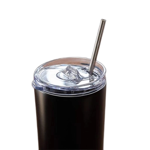 Stainless Water Bottle With Straws - Stainless Water Bottle With Straws - Image 7 of 8