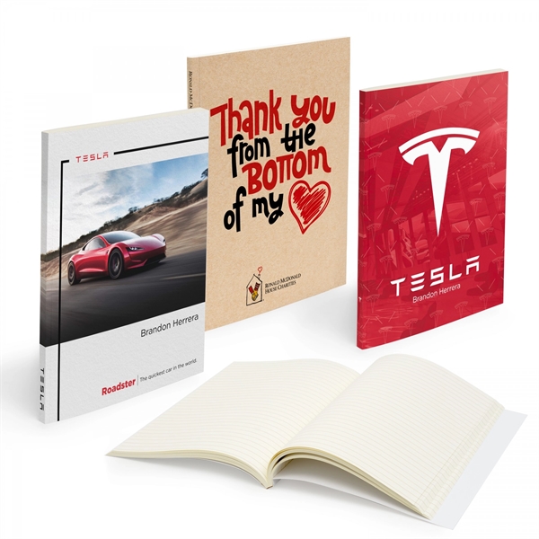 Magna Perfect Bound Notebook (5.5" X 8.25" With 150 Pages)