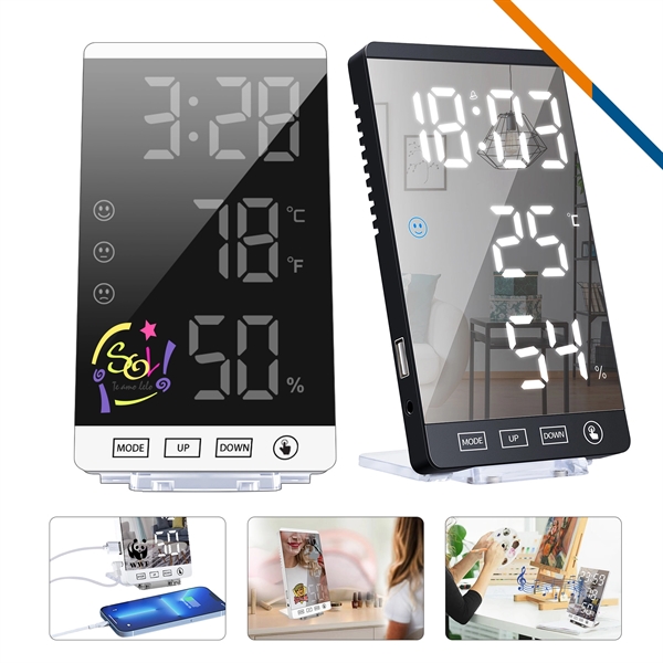 Meela Digital Clock - Meela Digital Clock - Image 0 of 5