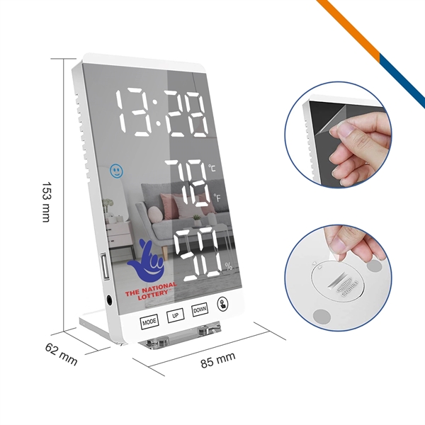 Meela Digital Clock - Meela Digital Clock - Image 2 of 5