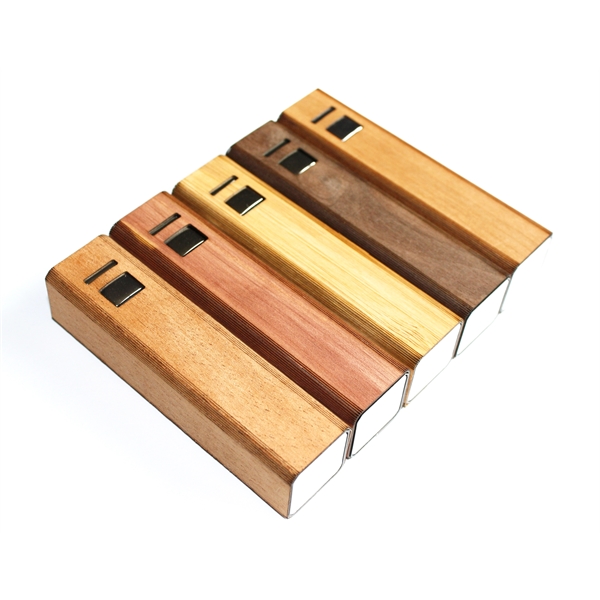 Wooden Powerbank 2600 mAh - Wooden Powerbank 2600 mAh - Image 9 of 19