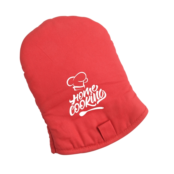 RPET Easy-On Ad Oven Mitt - RPET Easy-On Ad Oven Mitt - Image 2 of 5