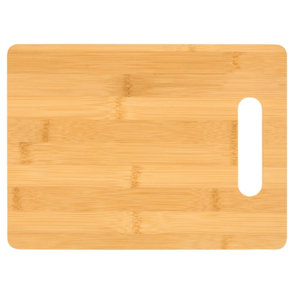 Large Bamboo Cutting Board w/ Handle - Large Bamboo Cutting Board w/ Handle - Image 1 of 2