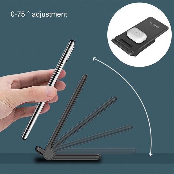 Foldable Wireless Charger *Fast Charge 15W* - Foldable Wireless Charger *Fast Charge 15W* - Image 1 of 6