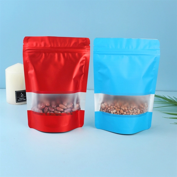 Stand Up Aluminium Foil Bags With Window - Stand Up Aluminium Foil Bags With Window - Image 1 of 3