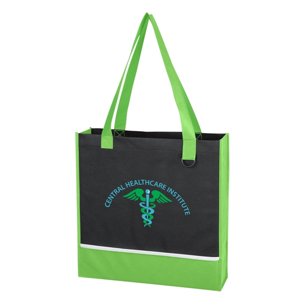 Non-Woven Accent Tote Bag - Non-Woven Accent Tote Bag - Image 7 of 13