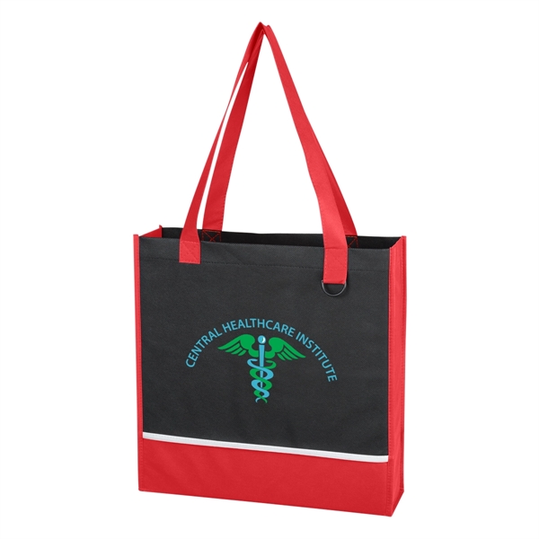 Non-Woven Accent Tote Bag - Non-Woven Accent Tote Bag - Image 11 of 13