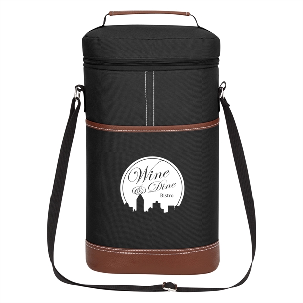 Double Wine Kooler Bag - Double Wine Kooler Bag - Image 1 of 10