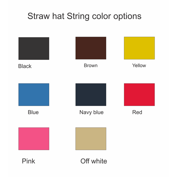 Lifeguard Straw Hat with Full Color Imprint - MOQ 50 - Lifeguard Straw Hat with Full Color Imprint - MOQ 50 - Image 5 of 7