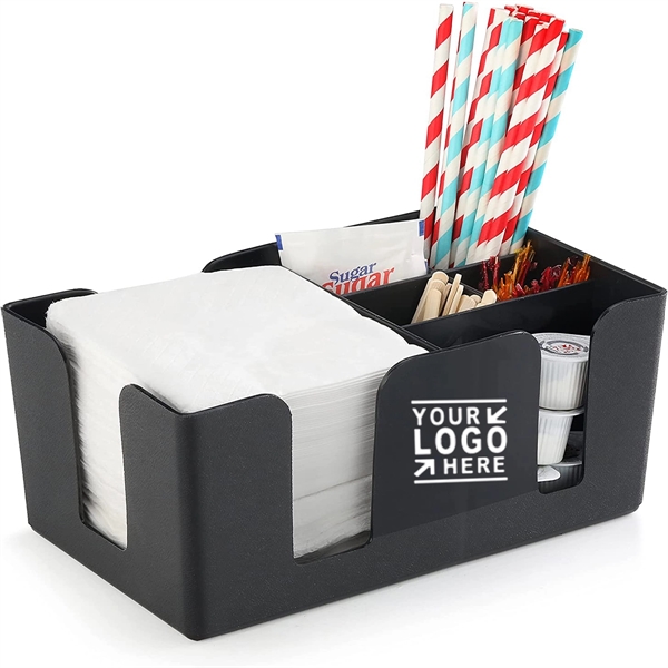 Plastic Bar Caddy Organizer - Plastic Bar Caddy Organizer - Image 0 of 4