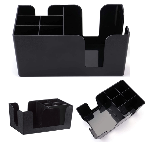 Plastic Bar Caddy Organizer - Plastic Bar Caddy Organizer - Image 2 of 4
