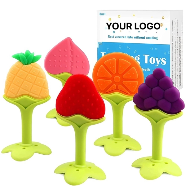 Baby Fruit Shaped Teething Toys - Baby Fruit Shaped Teething Toys - Image 0 of 4
