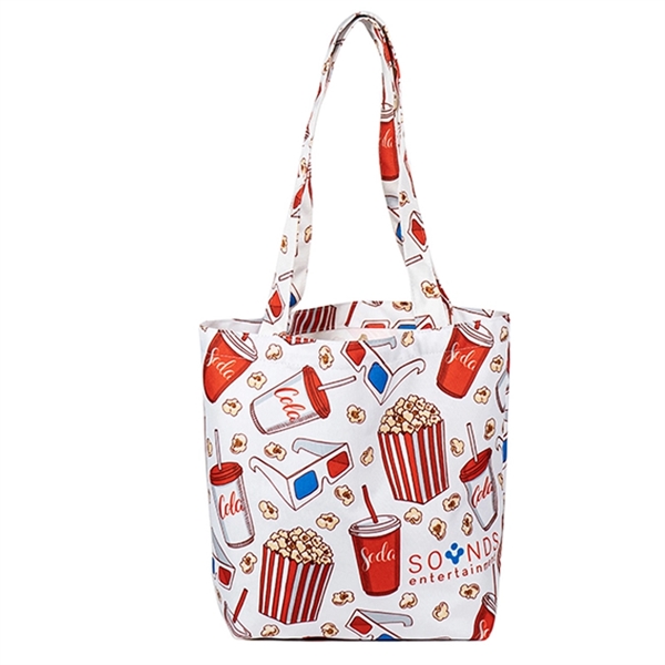 Small Bottom Gusset Tote (11"H x 14"W x 5"D) - Small Bottom Gusset Tote (11"H x 14"W x 5"D) - Image 3 of 24