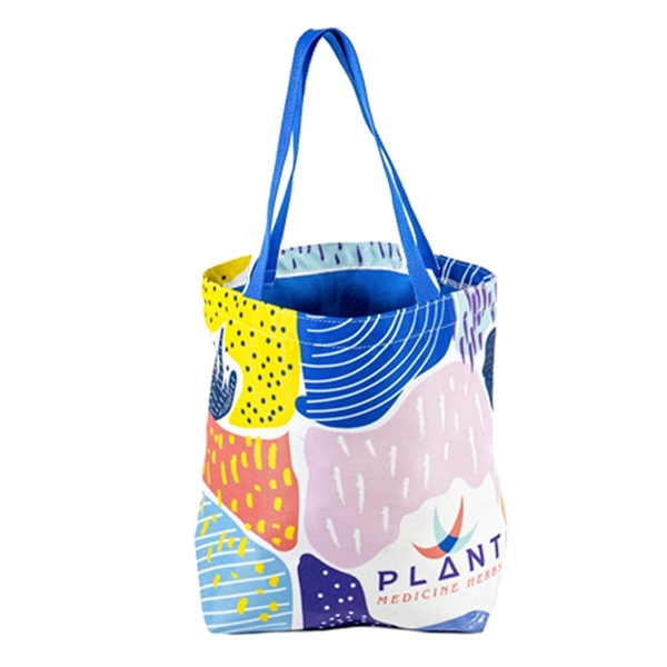 Small Bottom Gusset Tote (11"H x 14"W x 5"D) - Small Bottom Gusset Tote (11"H x 14"W x 5"D) - Image 8 of 24