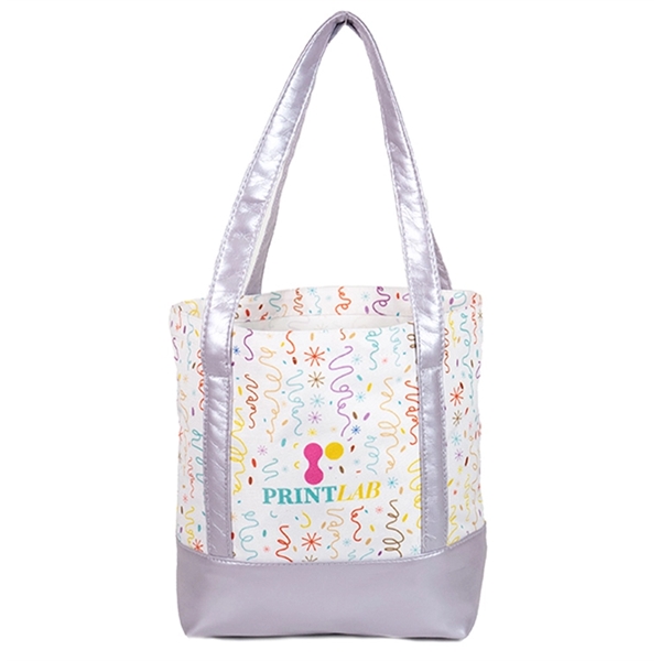 Small Bottom Gusset Tote (11"H x 14"W x 5"D) - Small Bottom Gusset Tote (11"H x 14"W x 5"D) - Image 4 of 24