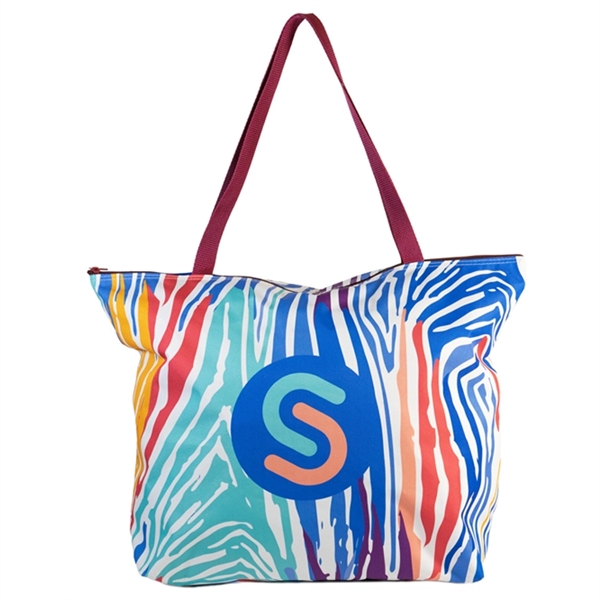 Small Bottom Gusset Tote (11"H x 14"W x 5"D) - Small Bottom Gusset Tote (11"H x 14"W x 5"D) - Image 24 of 24