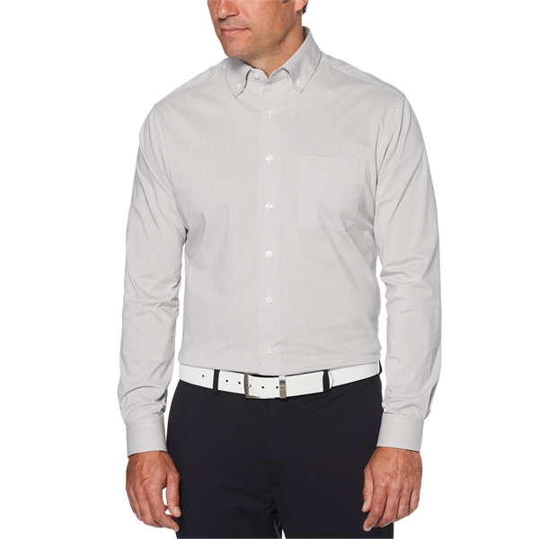 Men's Mini Grid Woven Shirt - Men's Mini Grid Woven Shirt - Image 0 of 5