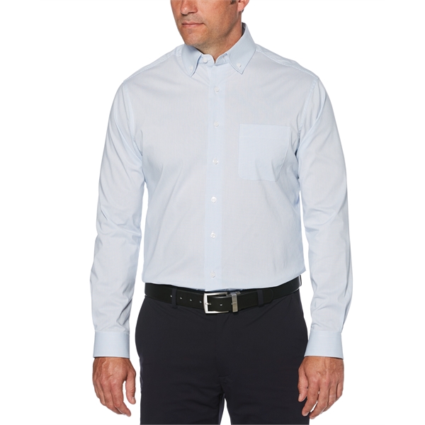 Men's Mini Grid Woven Shirt - Men's Mini Grid Woven Shirt - Image 2 of 5