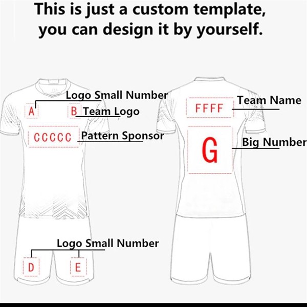 Custom Adult/Children Soccer Team Jerseys - Custom Adult/Children Soccer Team Jerseys - Image 1 of 3