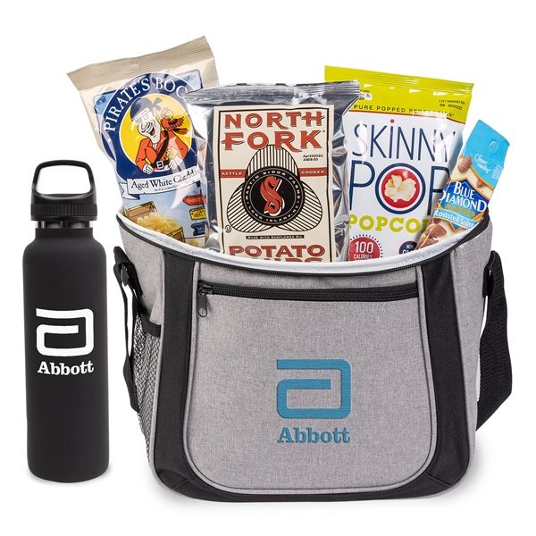 Deluxe Cooler Bag Kit w/Insulated Bottle & Snacks - Deluxe Cooler Bag Kit w/Insulated Bottle & Snacks - Image 1 of 2