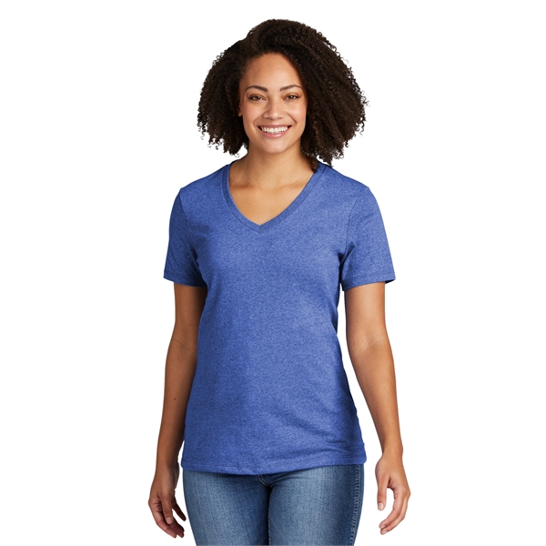 Allmade Women's Recycled Blend V-Neck Tee - Allmade Women's Recycled Blend V-Neck Tee - Image 16 of 25