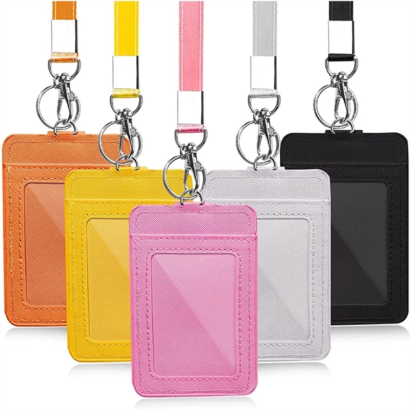 Keychain Lanyard With ID Badge Holder - Keychain Lanyard With ID Badge Holder - Image 1 of 1