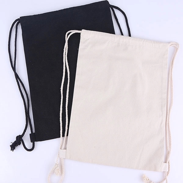 8 oz. Cotton Drawstring Sportpack - 8 oz. Cotton Drawstring Sportpack - Image 2 of 2