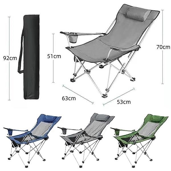 Foldable Camping Beach Chair - Foldable Camping Beach Chair - Image 1 of 5