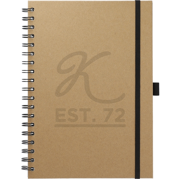 7" x 10" FSC® Mix Large Spiral Journal - 7" x 10" FSC® Mix Large Spiral Journal - Image 0 of 8