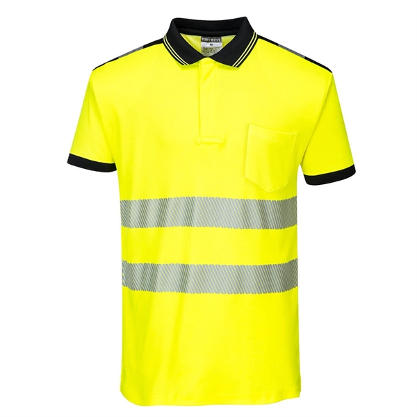 PW3 Hi-Vis Short Sleeve Polo Shirt - PW3 Hi-Vis Short Sleeve Polo Shirt - Image 0 of 0