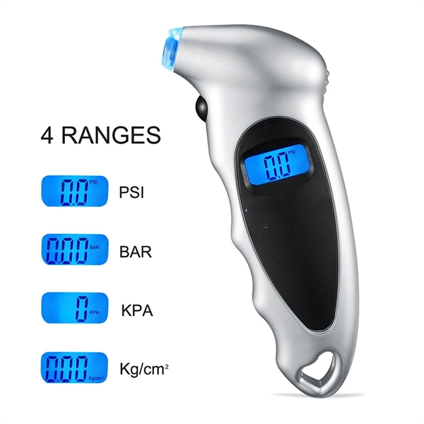 Digital Tire Pressure Gauge - Digital Tire Pressure Gauge - Image 2 of 5