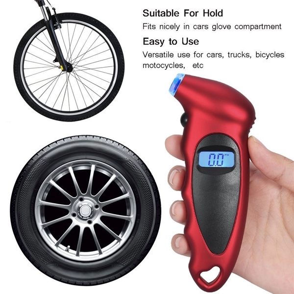 Digital Tire Pressure Gauge - Digital Tire Pressure Gauge - Image 4 of 5